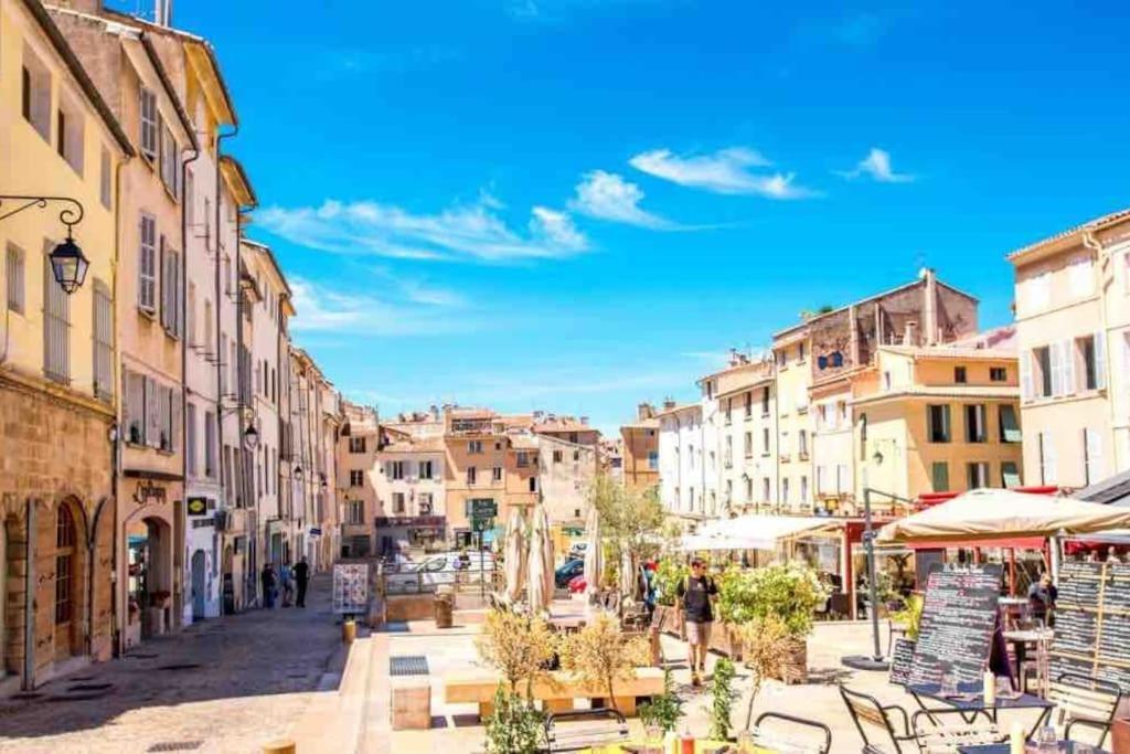 Studio Au Coeur D'Aix Avec Balcon Et Parking Aix-en-Provence Extérieur photo